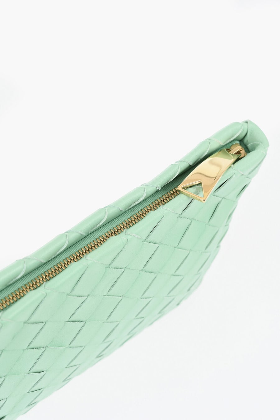 Bottega Veneta 0850~Woven Leather Envelope Bag, view 2