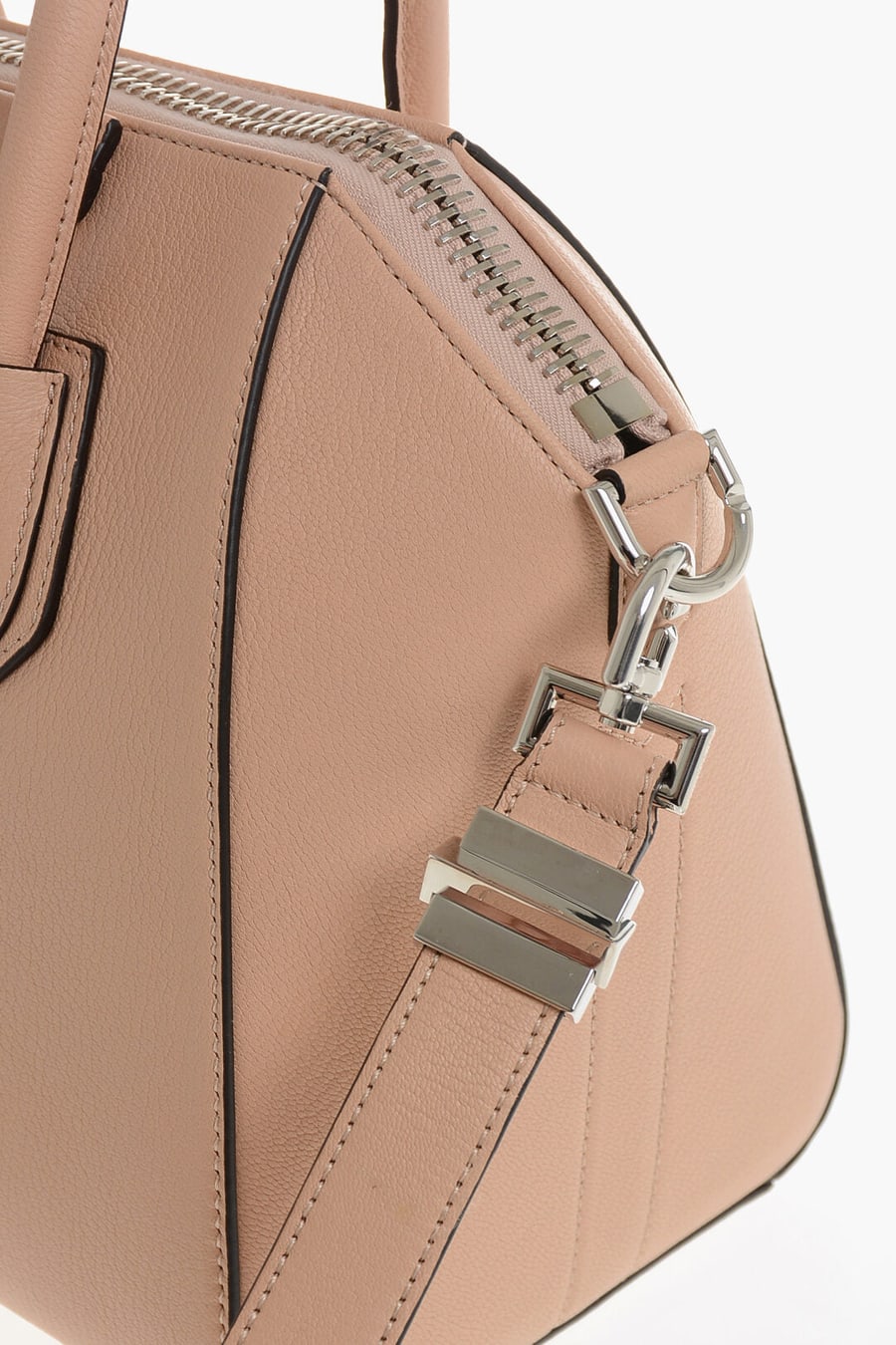 Givenchy 1050~Leather Tote Bag With Double Handles, view 4