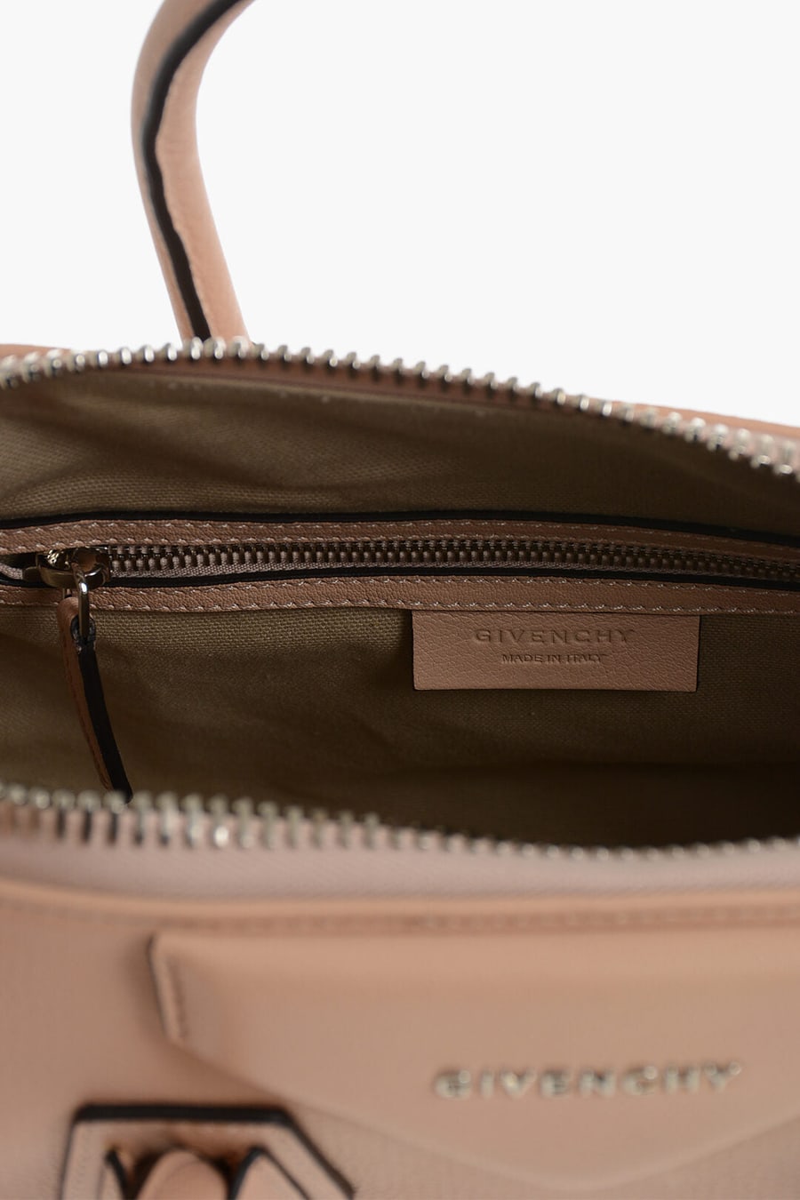 Givenchy 1050~Leather Tote Bag With Double Handles, view 6