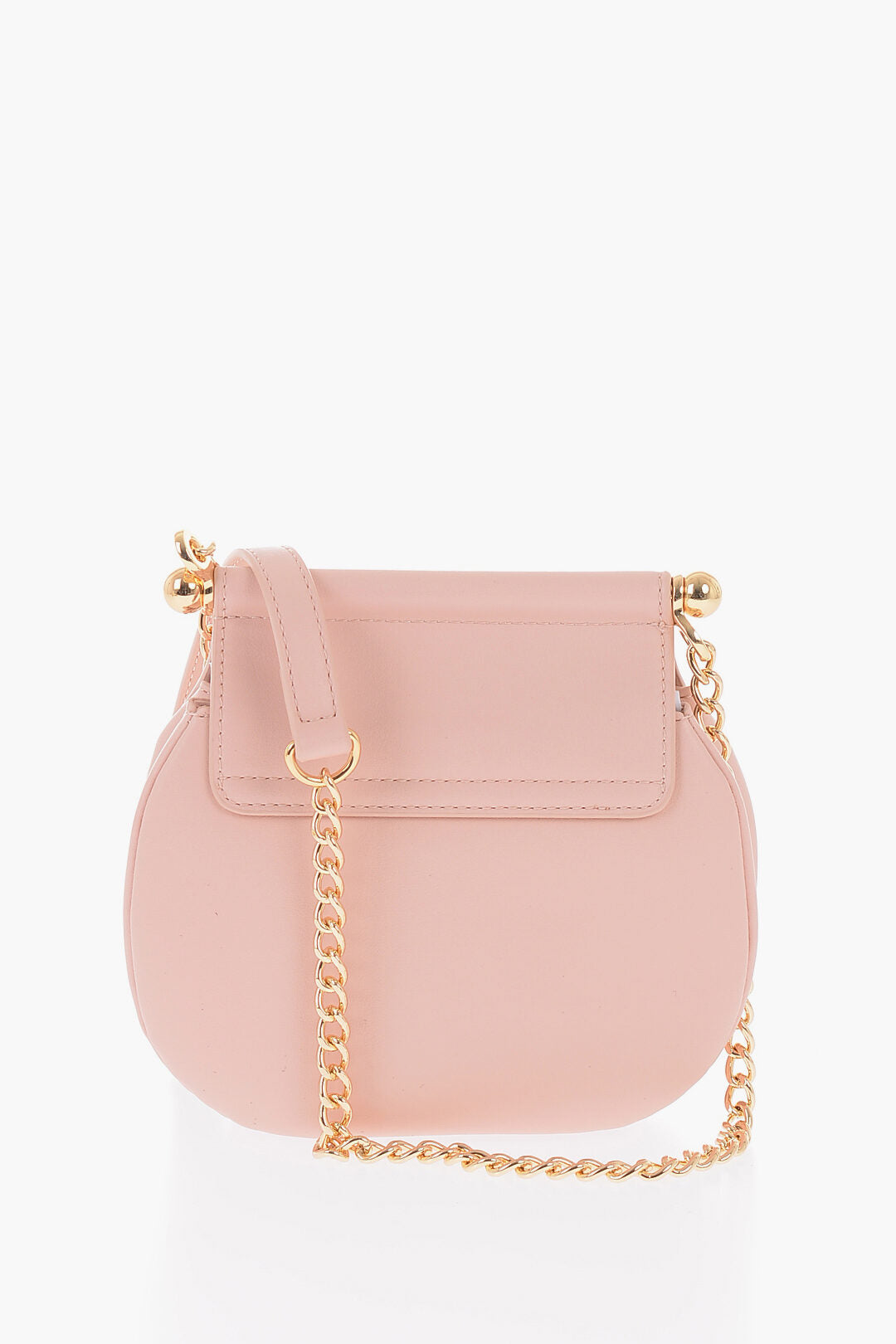 Moschino 1050~LOVE Faux Leather Crossbody Bag with Turn Lock Closure, view 2