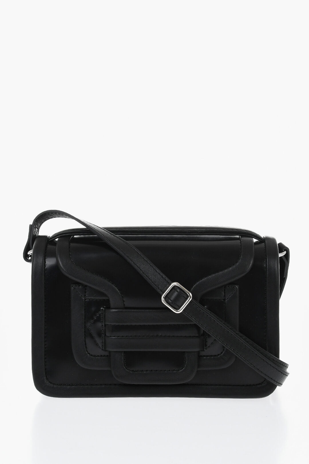 Pierre Hardy 1500~Brushed Leather Handbag with Removable Strap, view 2