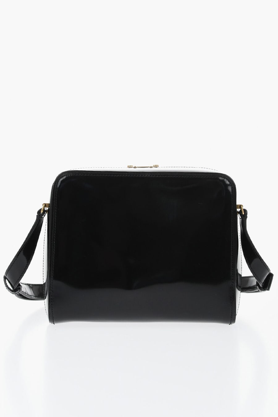 Saint Laurent 0065~Brushed Leather Shoulder Bag, view 2