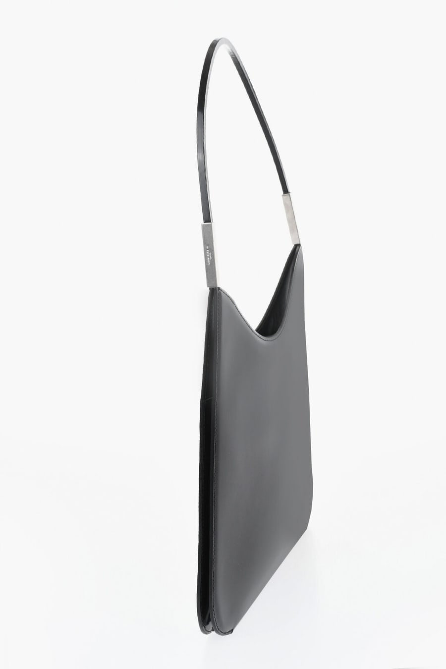 Saint Laurent 0065~Brushed Leather Shoulder Bag, view 3