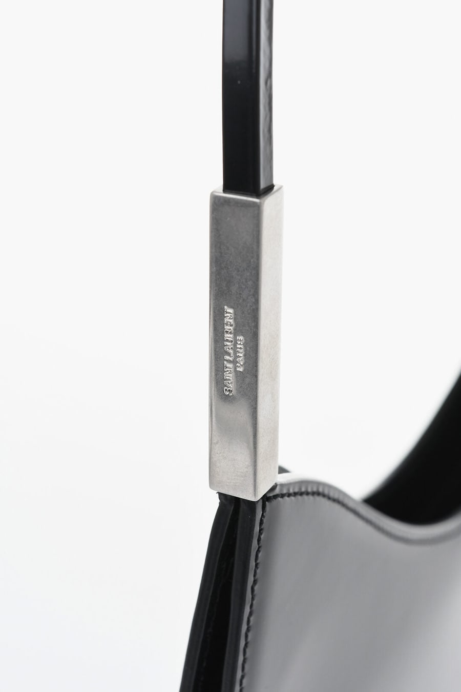 Saint Laurent 0065~Brushed Leather Shoulder Bag, view 4