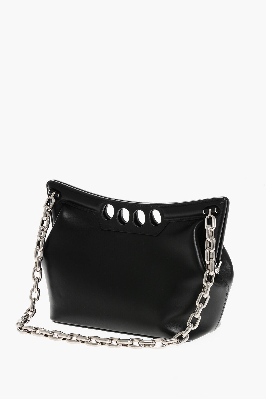 Alexander McQueen 1500~Leather Shoulder Bag THE PEAK with Chain, view 2
