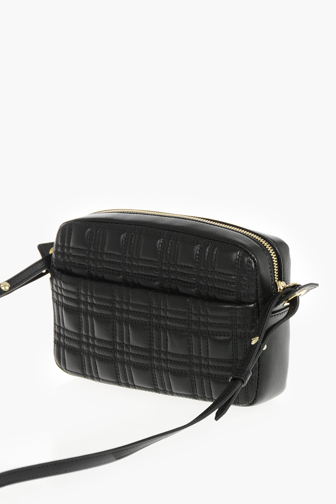 Dsquared2 1500~Quilted Leather Crossbody Bag with Logo Buckle, view 2