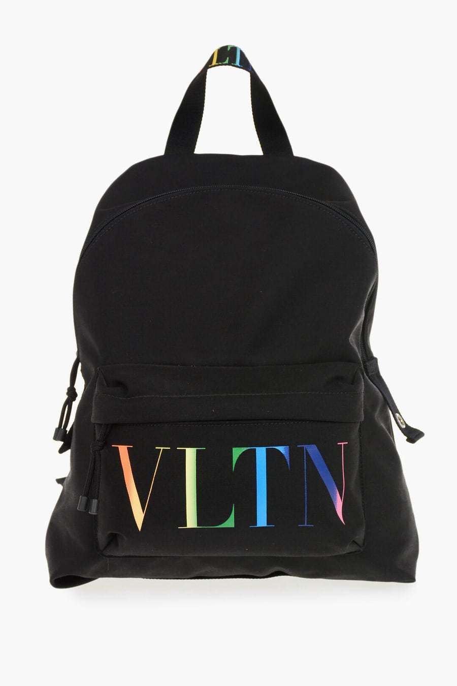 Valentino 1500~Rainbow Logo Print Backpack