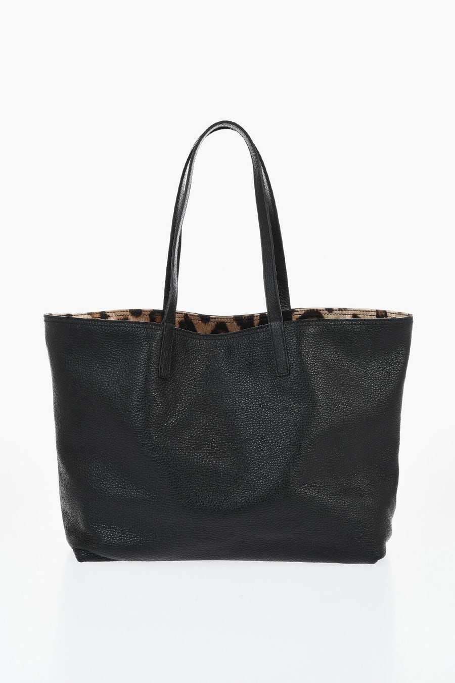 Etro 1500~Reversible Pebbled Leather Tote, view 2