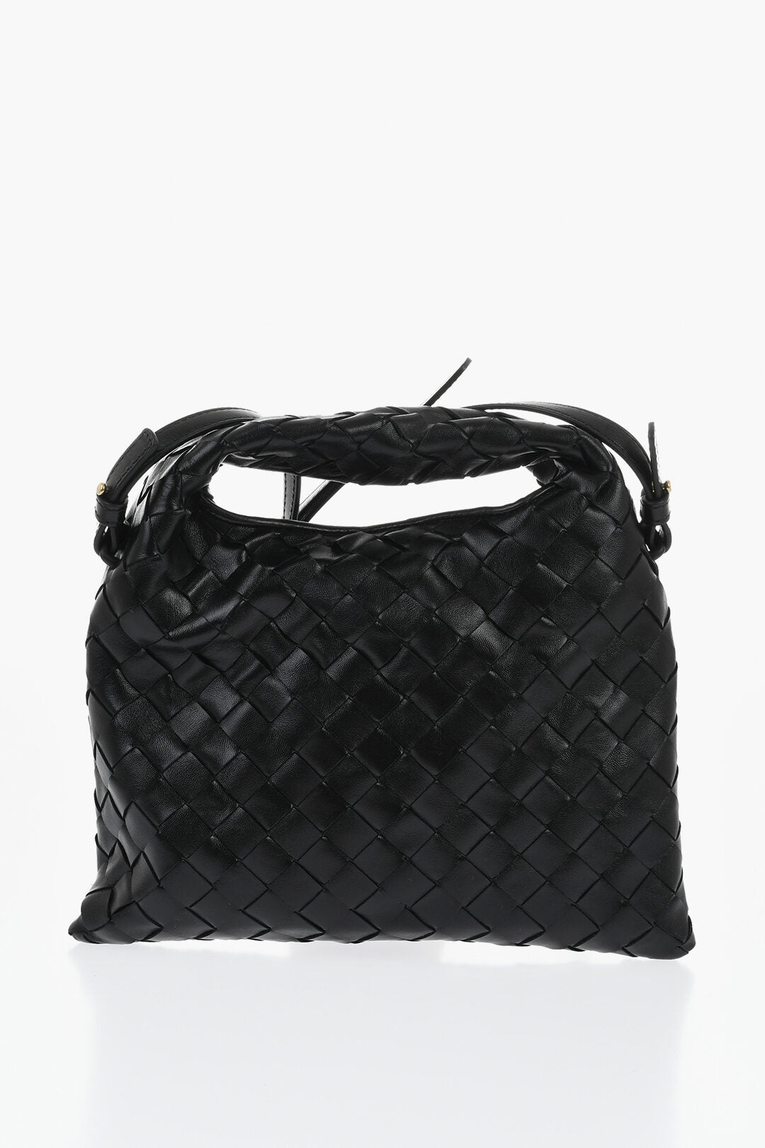 Bottega Veneta 1500~Woven Leather Shoulder Bag, view 2