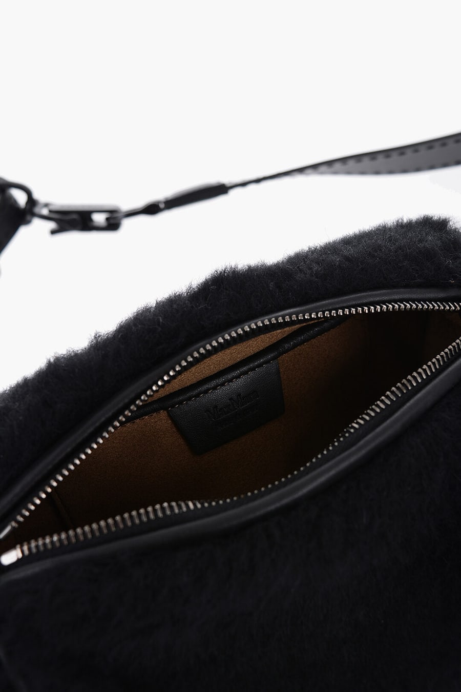 Max Mara 3500~SFILATA Camel Shoulder Bag TEDDYROLLS, view 4