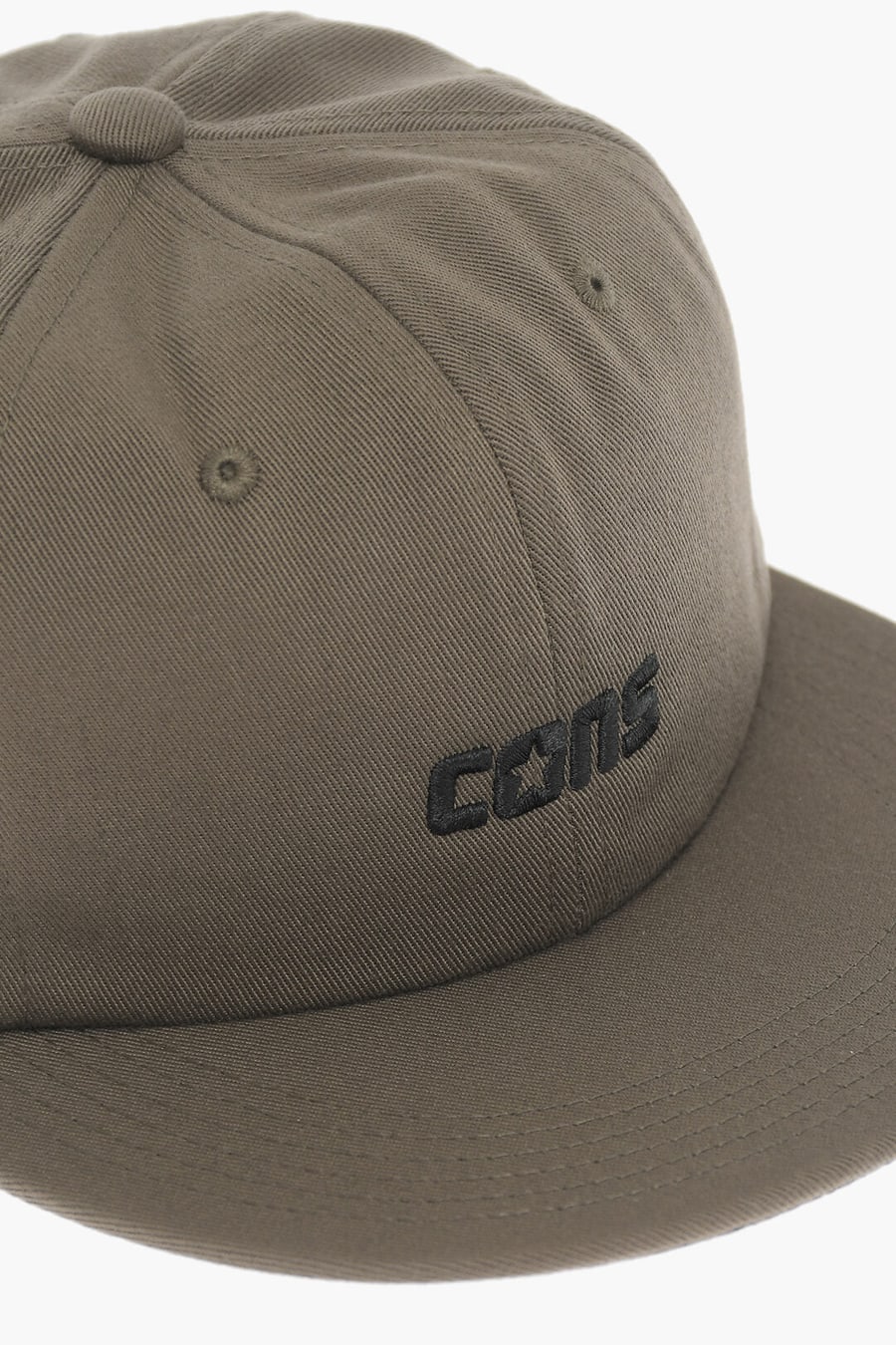Converse 0405~Solid-Color Baseball Cap with Embroidery, view 2