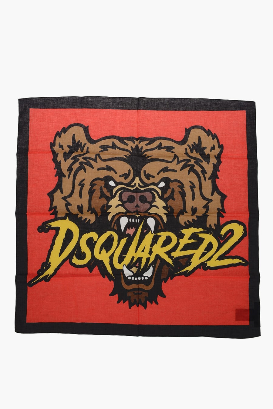 Dsquared2 1250~Cotton Foulard BEAR with Pattern