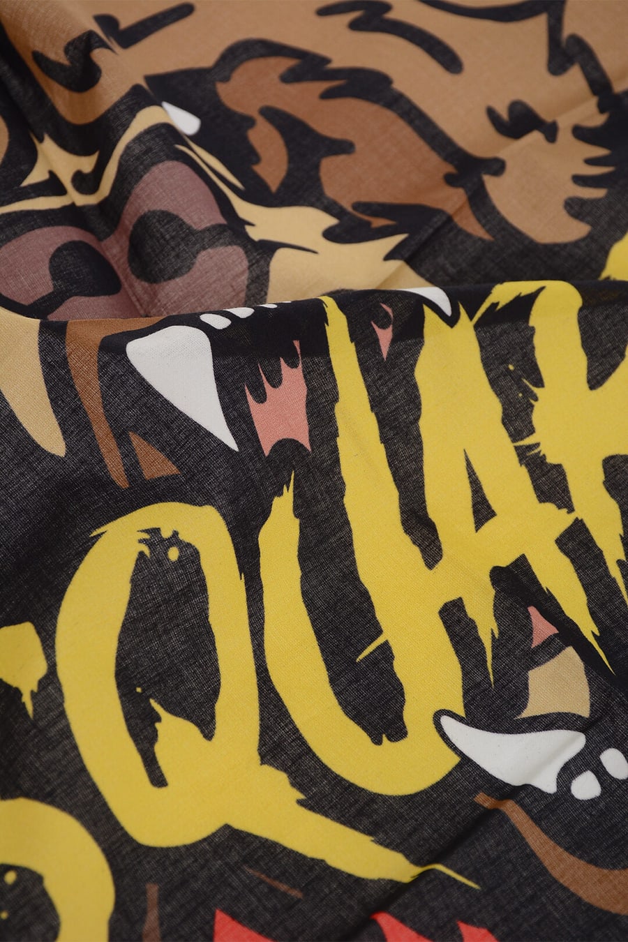 Dsquared2 1250~Cotton Foulard BEAR with Pattern, view 2