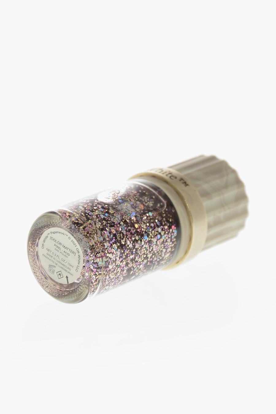 Off-White 1250~Glitter Nail Polish, view 3