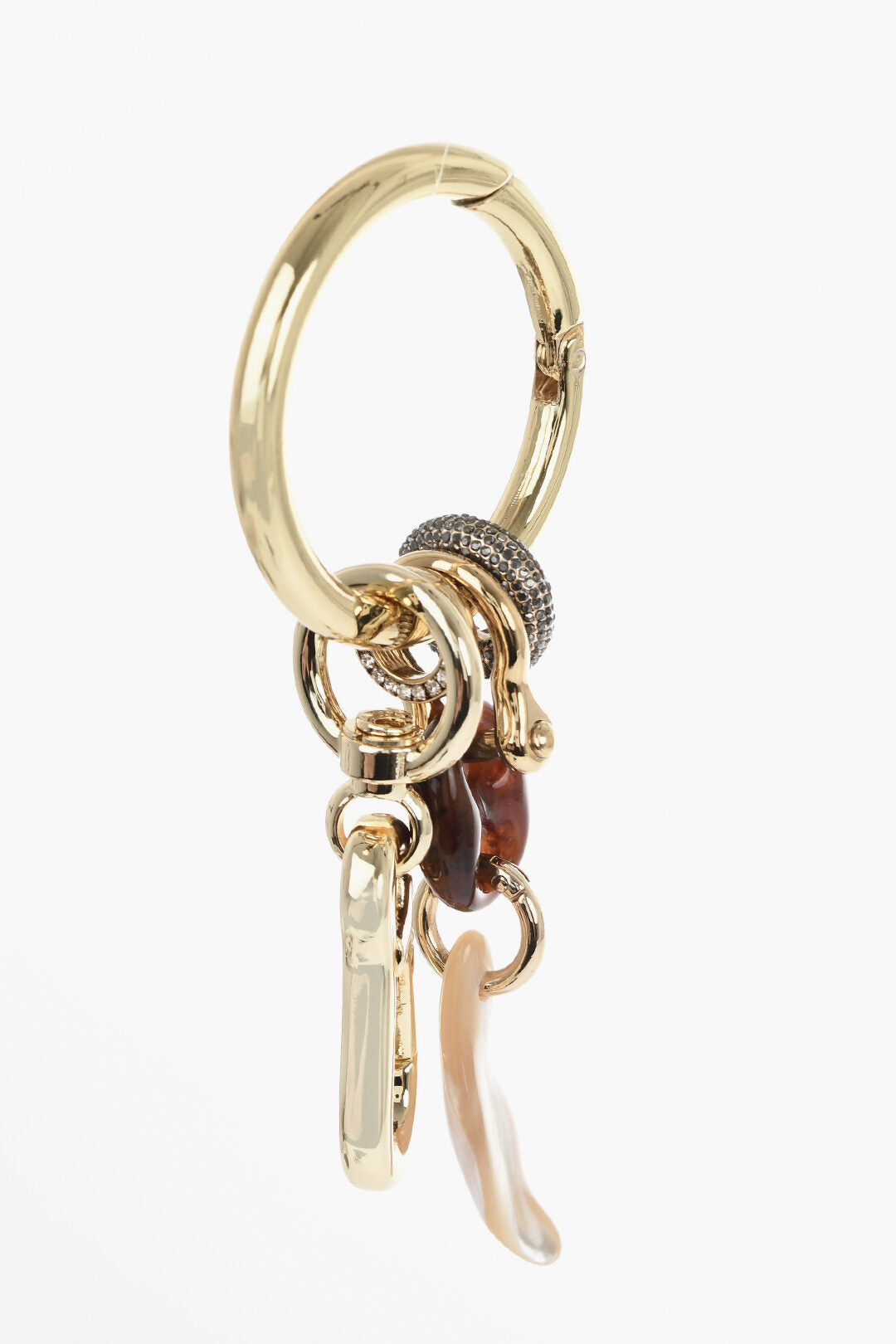 Benedetta Bruzziches 1300~Gold Charm CHATELAINE with Pendants