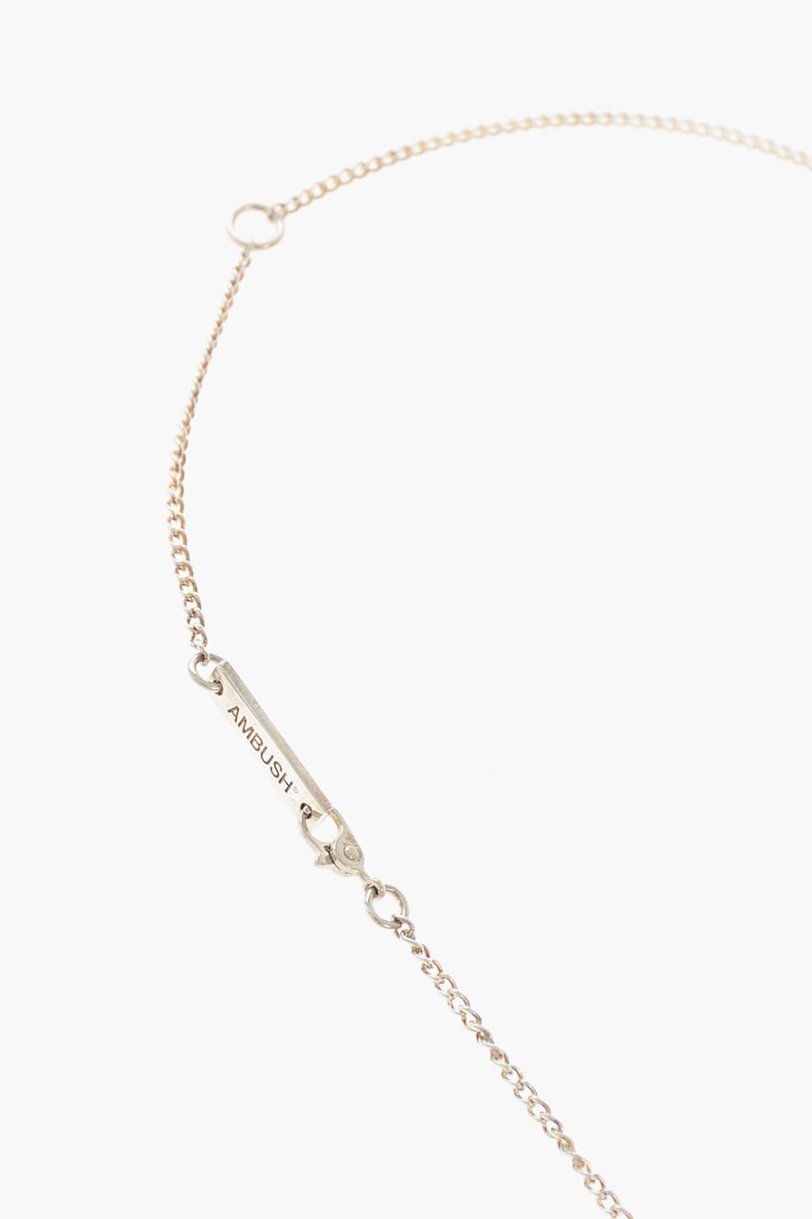 Ambush 2550~Silver Chain Necklace with Pill Holder Pendant