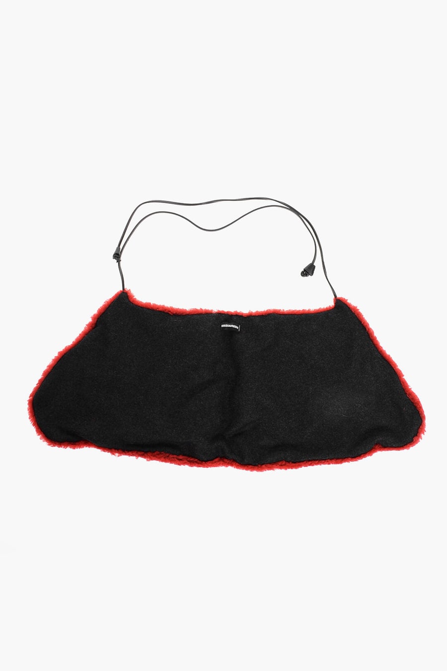 Dsquared2 2550~Solid-Color Eco-Fur Scarf, view 3