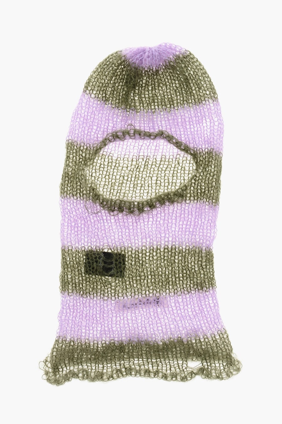 Crusade 2550~Two-Tone Knit Balaclava
