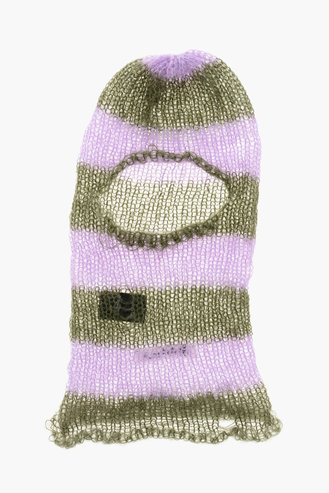 Crusade 2550~Two-Tone Knit Balaclava