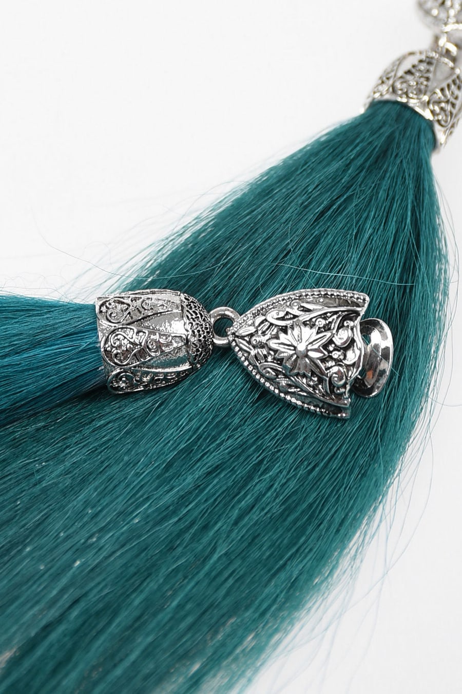 Dsquared2 2850~Mixed Leather Earrings, view 2