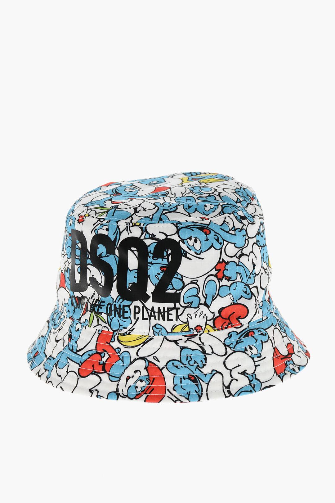 Dsquared2 3250~OLOP Printed Nylon Bucket Hat PUFFI