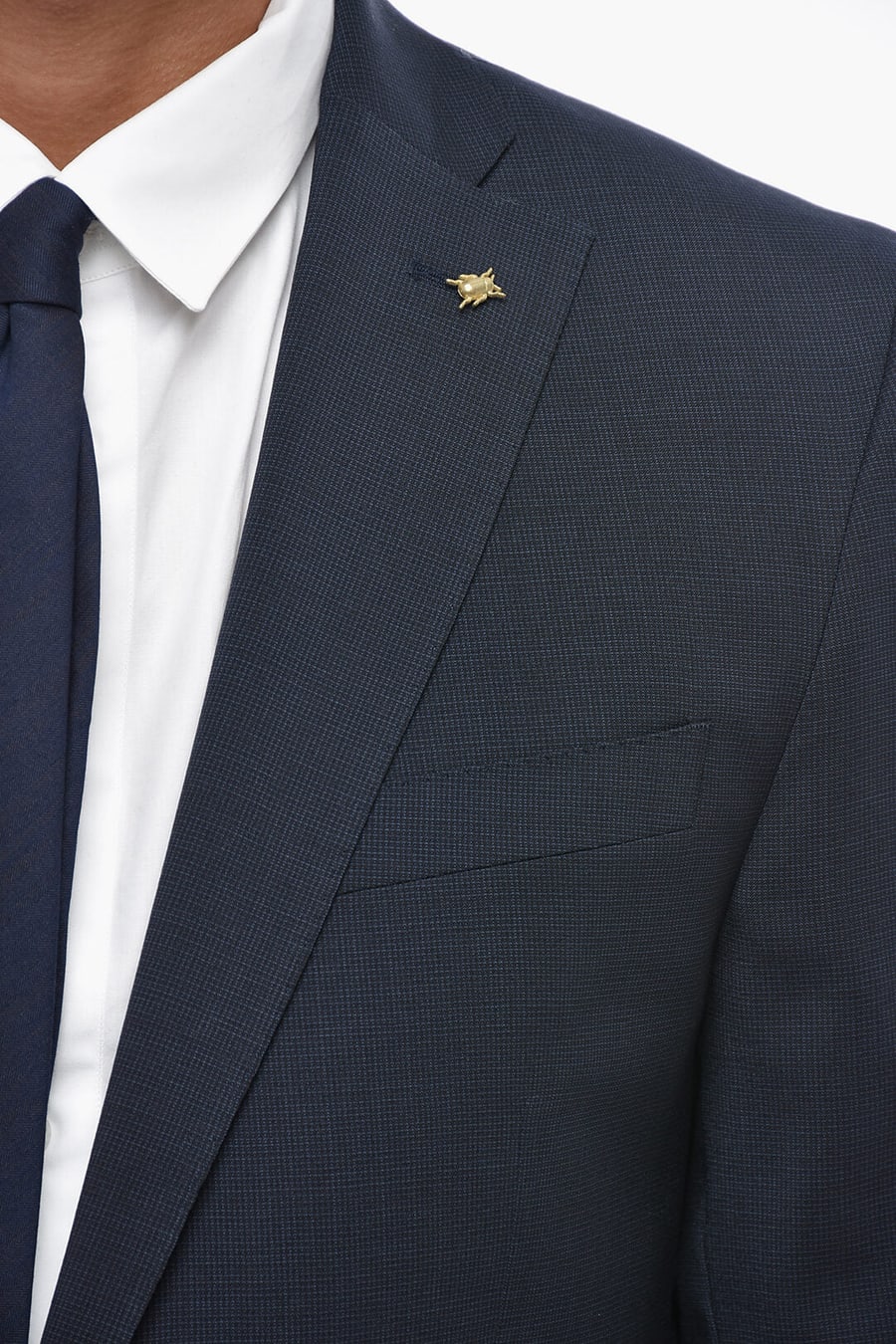 Corneliani 0405~CC COLLECTION 2-Button Lined Virgin Wool Suit, view 3