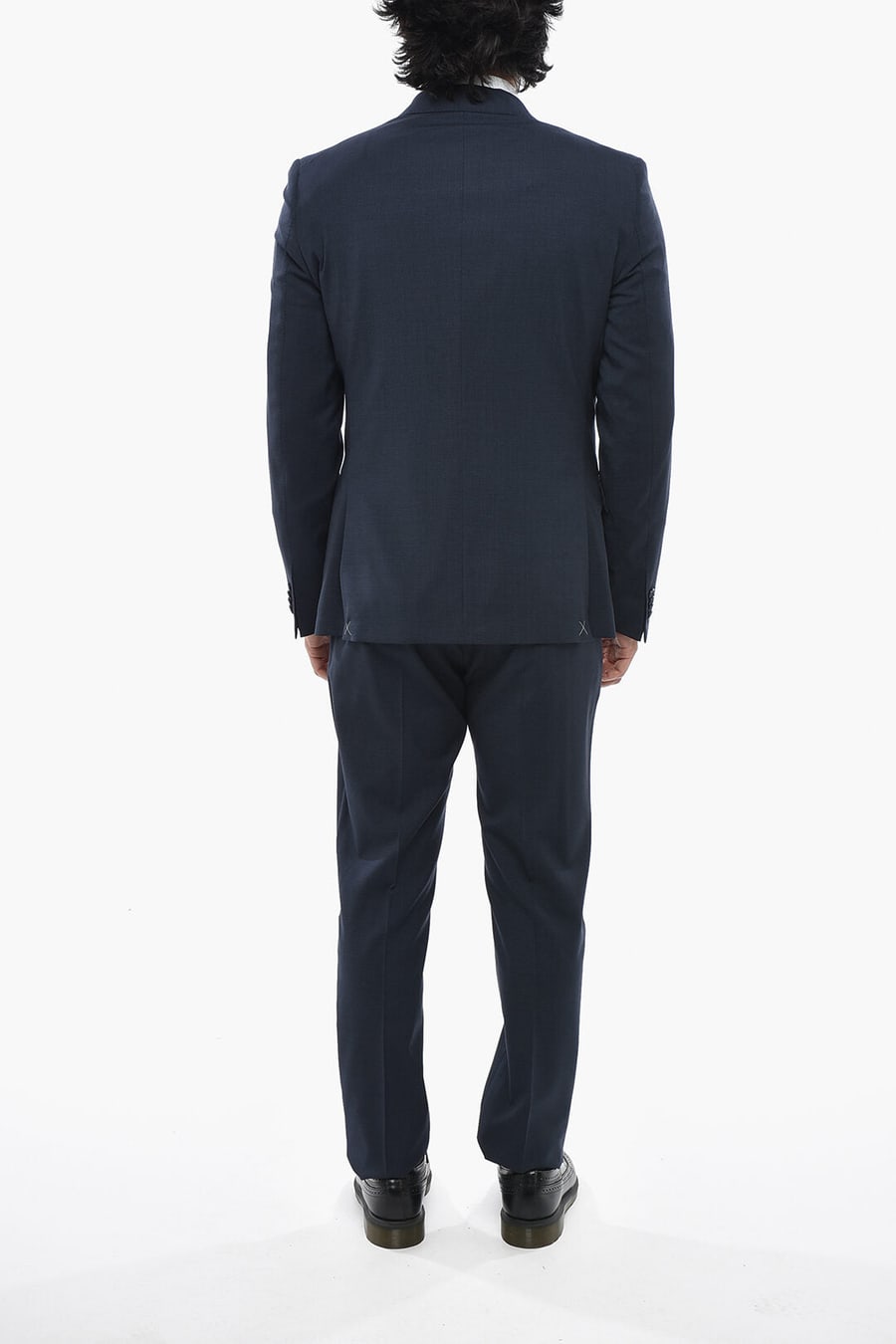 Corneliani 0405~CC COLLECTION 2-Button Lined Virgin Wool Suit, view 4