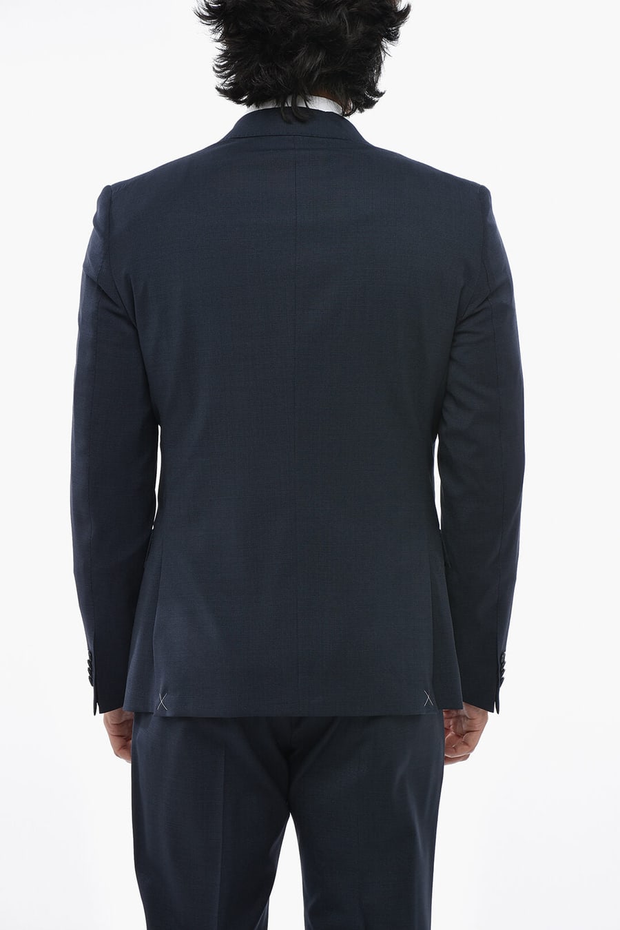 Corneliani 0405~CC COLLECTION 2-Button Lined Virgin Wool Suit, view 5
