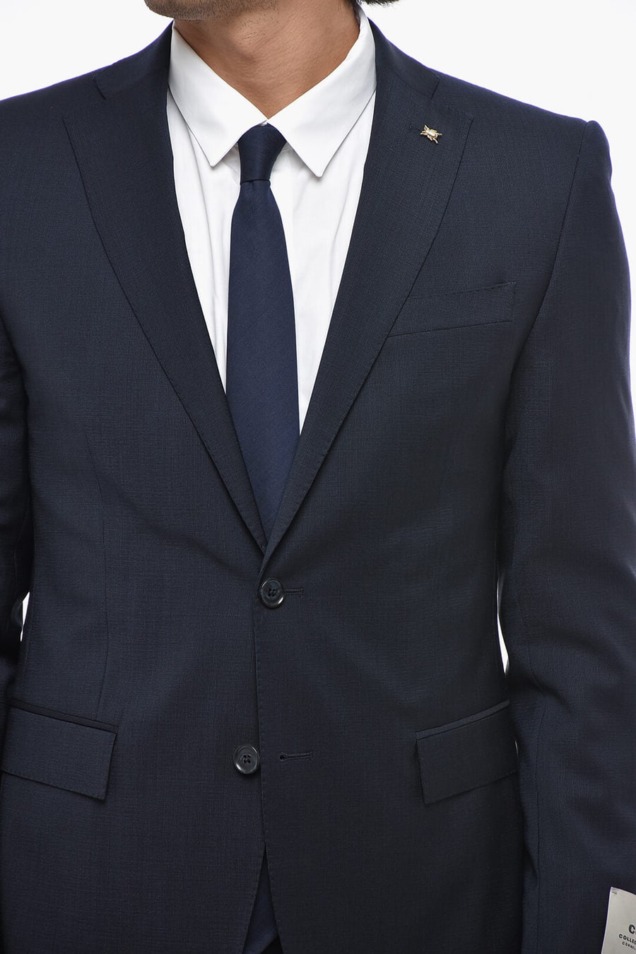 Corneliani 0405~CC COLLECTION Virgin Wool Slim-Fit Suit, view 3