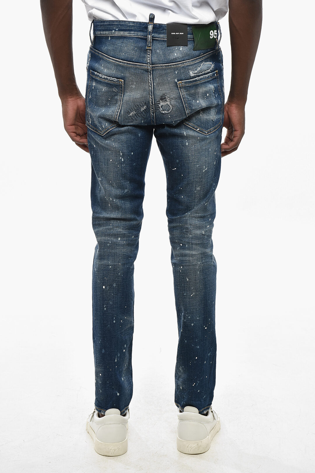 Dsquared2 0405~Delavé Denim Jeans Cool Guy Fit 95 15cm, view 2