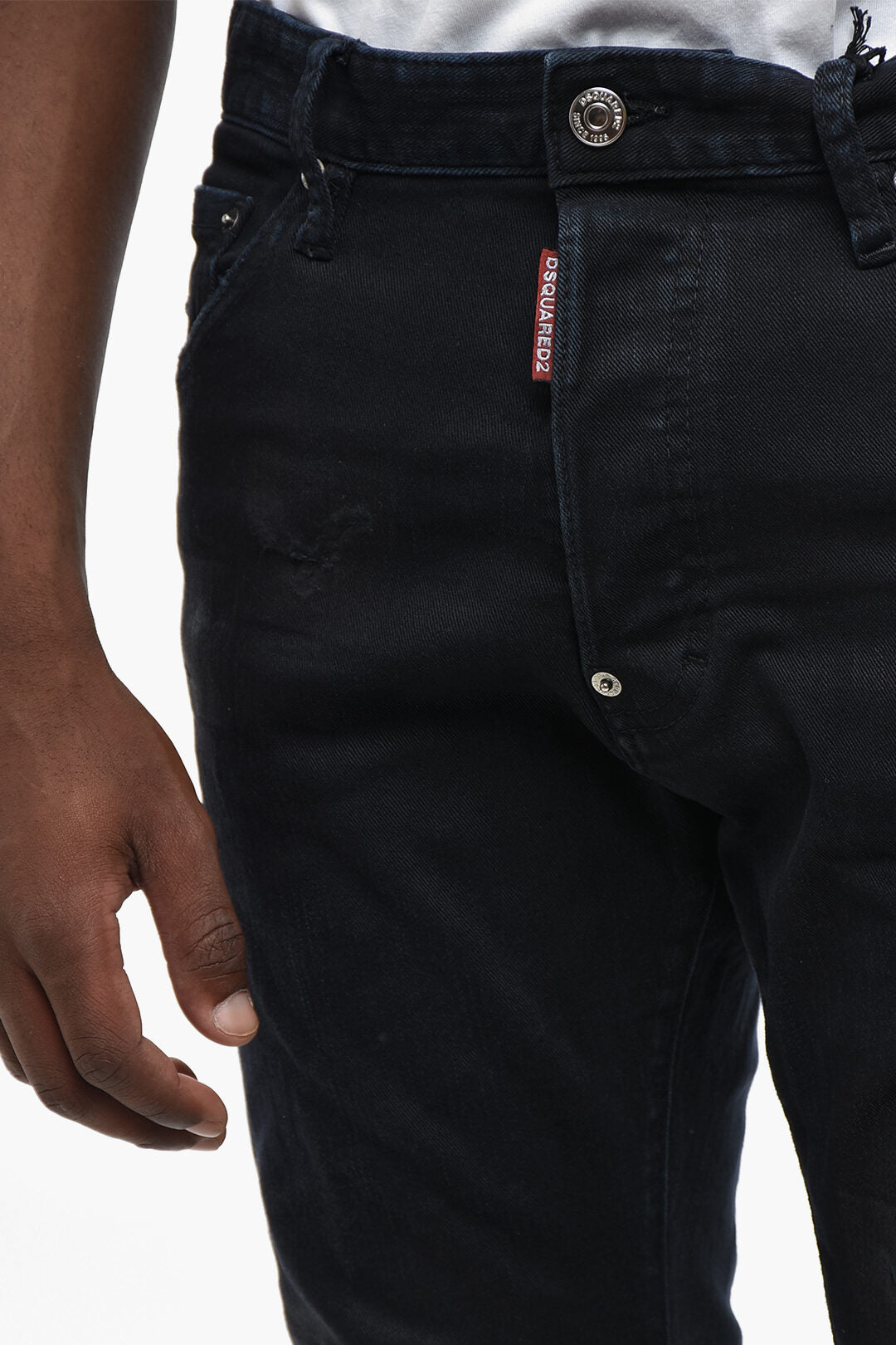Dsquared2 0405~Five-Pocket Pants Cool Guy Fit with Rips
