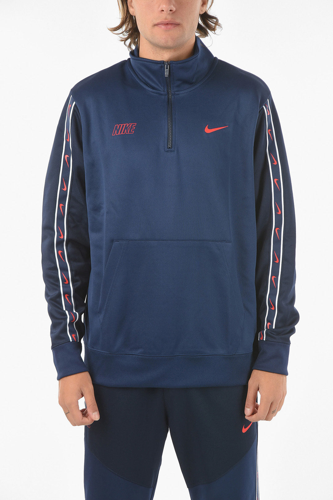 Nike 0405~Half-Zip Sweatshirt with Maxi Patch Pocket