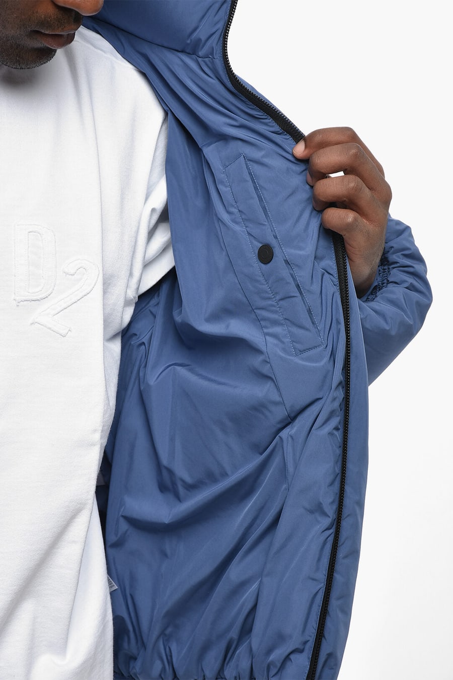 Dsquared2 0405~Puffer Jacket BALL With Embossed Logo, view 4