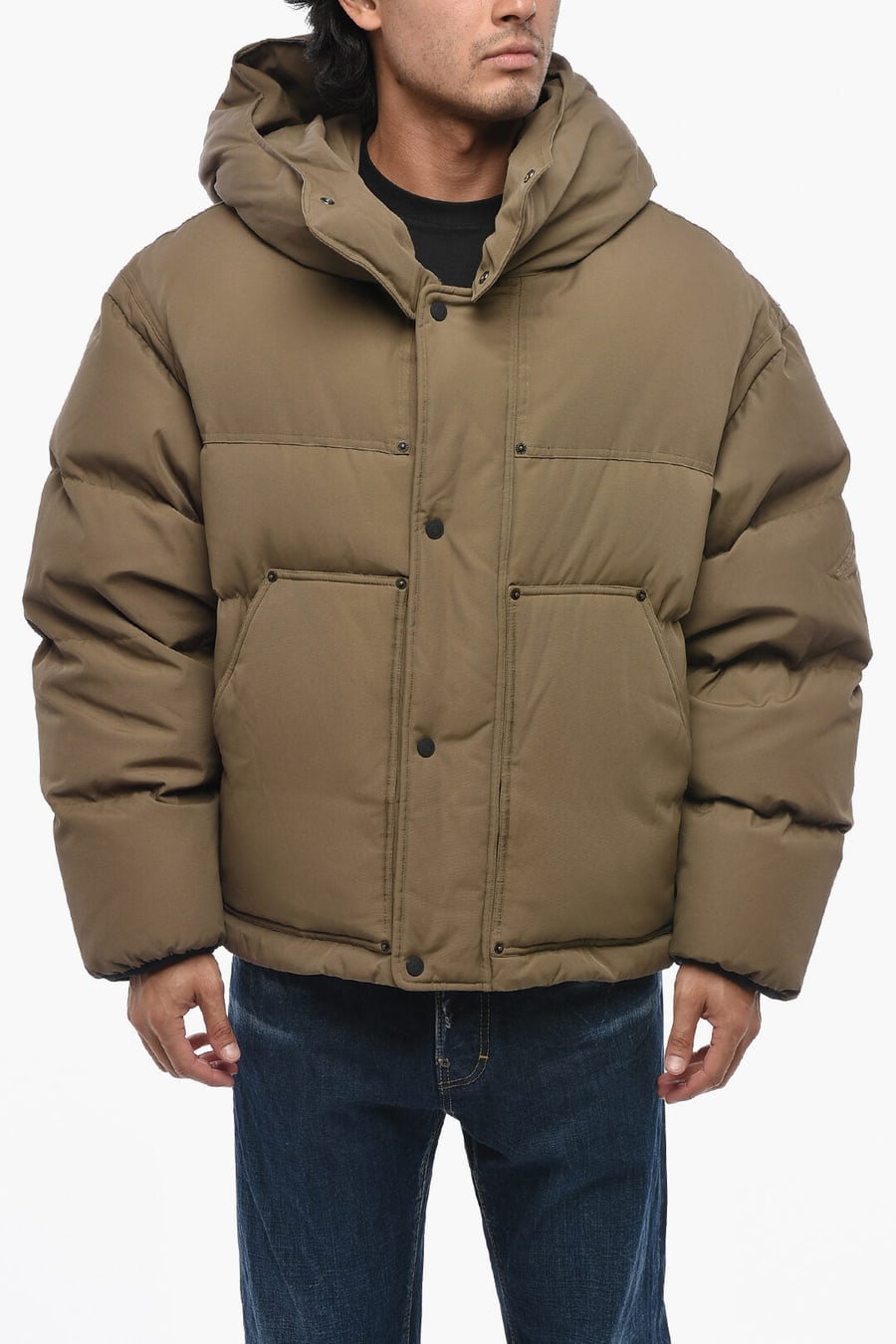 Dsquared2 0405~Quilted Puffer Jacket with Tonal Logo