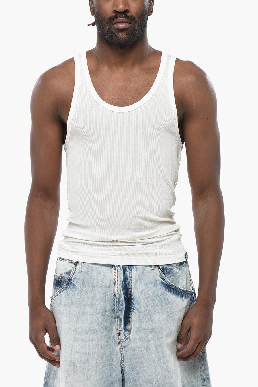 Dsquared2 0405~Ribbed Tank Top