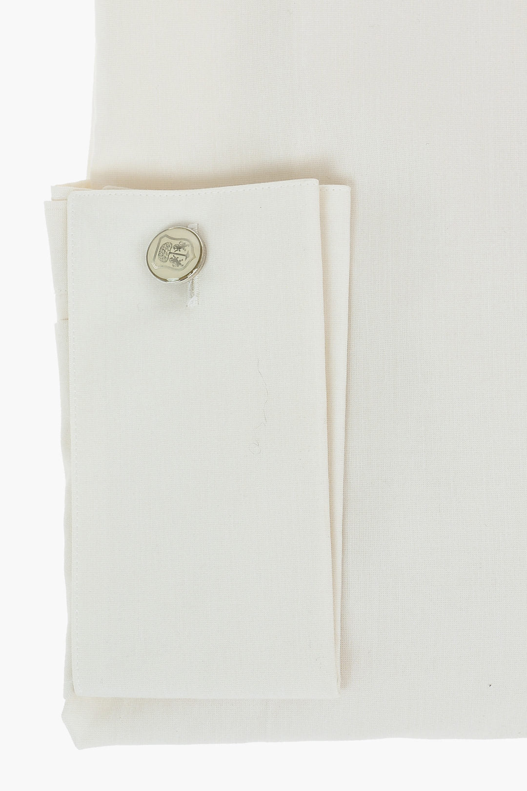Corneliani 0405~Slim Fit Cotton Shirt with French Collar, view 2