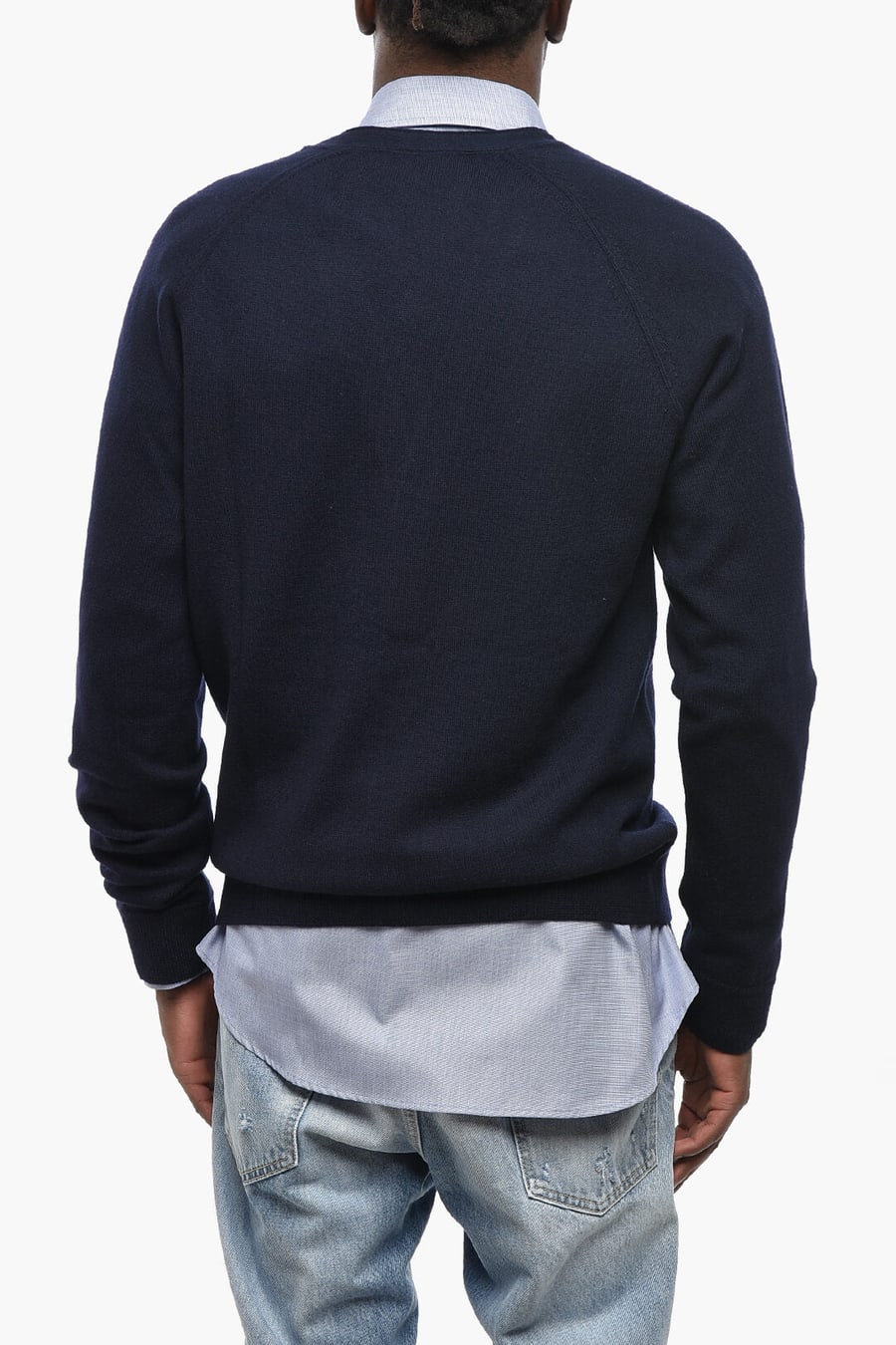Dsquared2 0405~Virgin Wool Cardigan with Patch Pockets, view 2