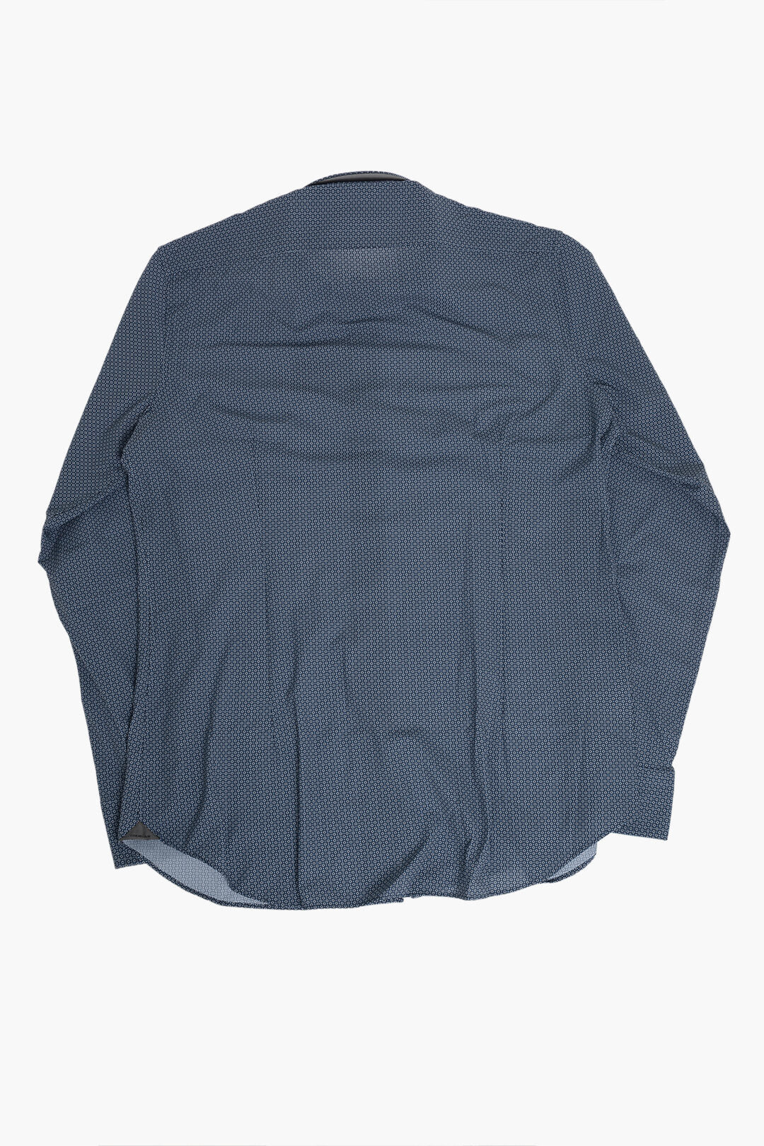 Corneliani 0405~Wrinkle-Free Patterned Stretch Shirt, view 2