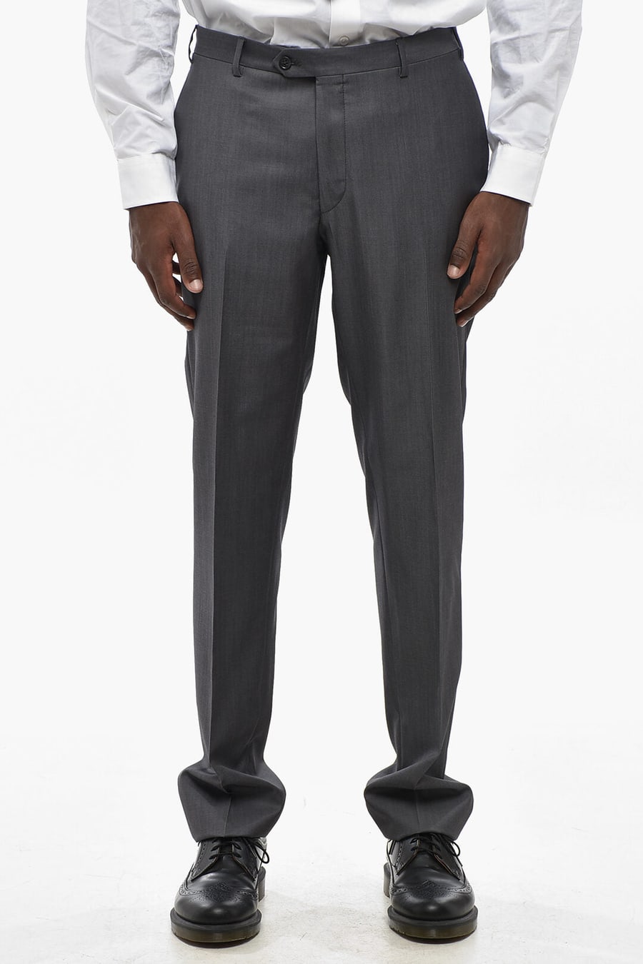 Corneliani 0470~CC COLLECTION Virgin Wool Suit with Peak Lapel, view 7