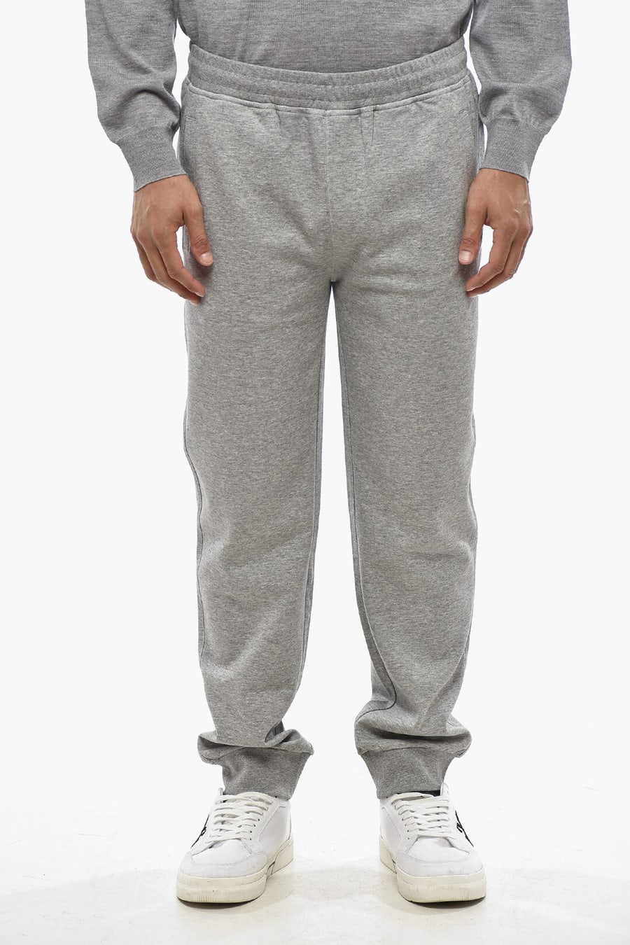 Corneliani 0470~Cotton Joggers with Drawstring
