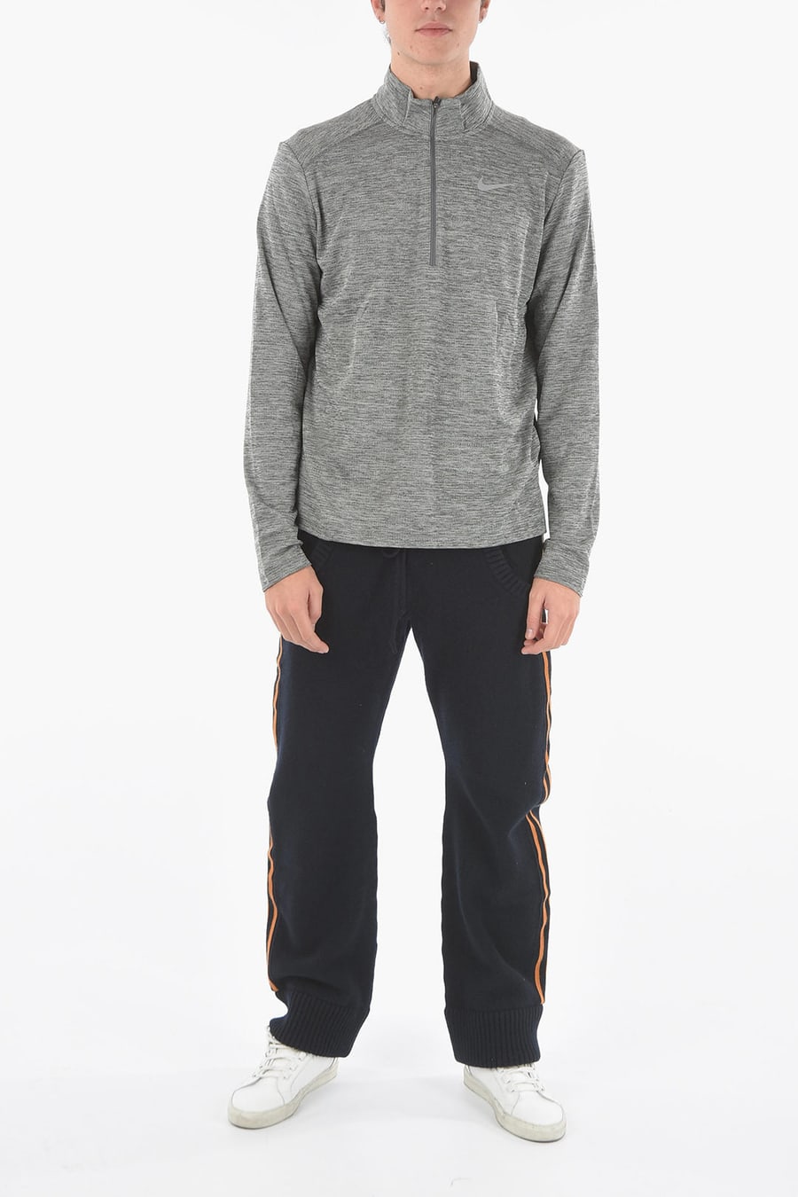 Nike 0470~Lightweight Half-Zip Sweater, view 4