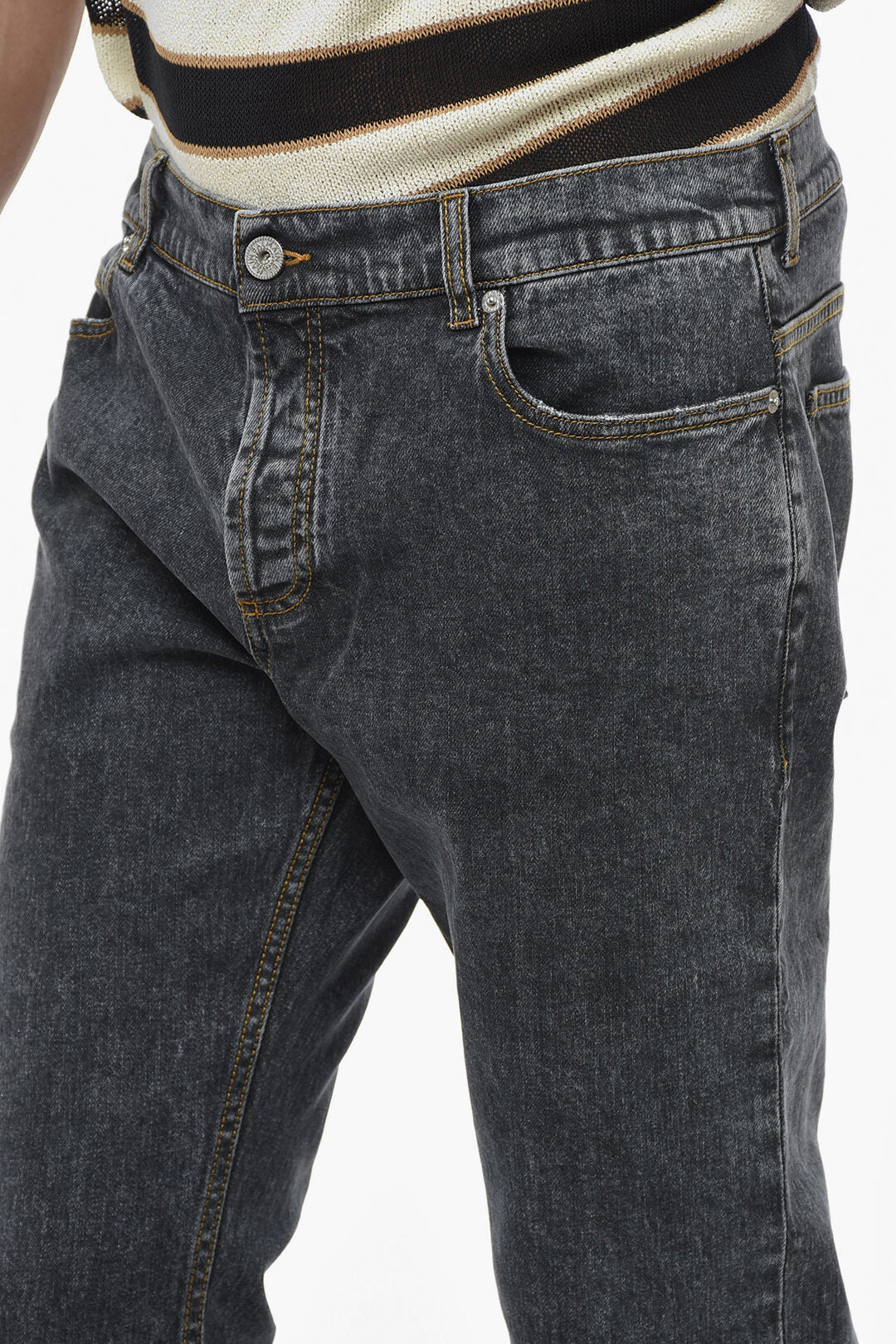 Balmain 0470~Slim-Fit Jeans 15 cm, view 2