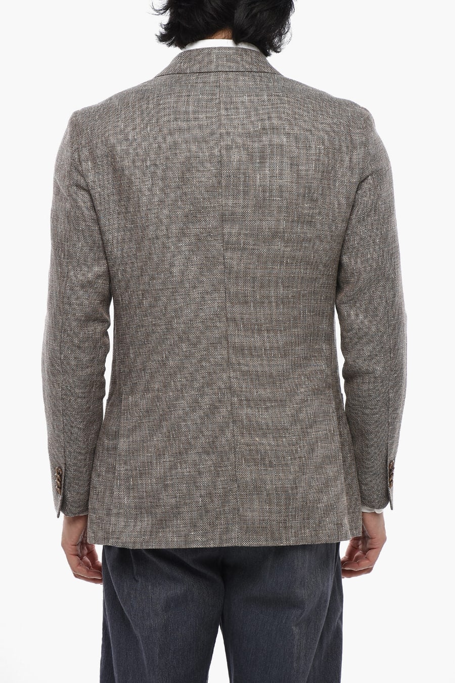 Corneliani 0500~Half-Lined Blazer with Patch Pockets