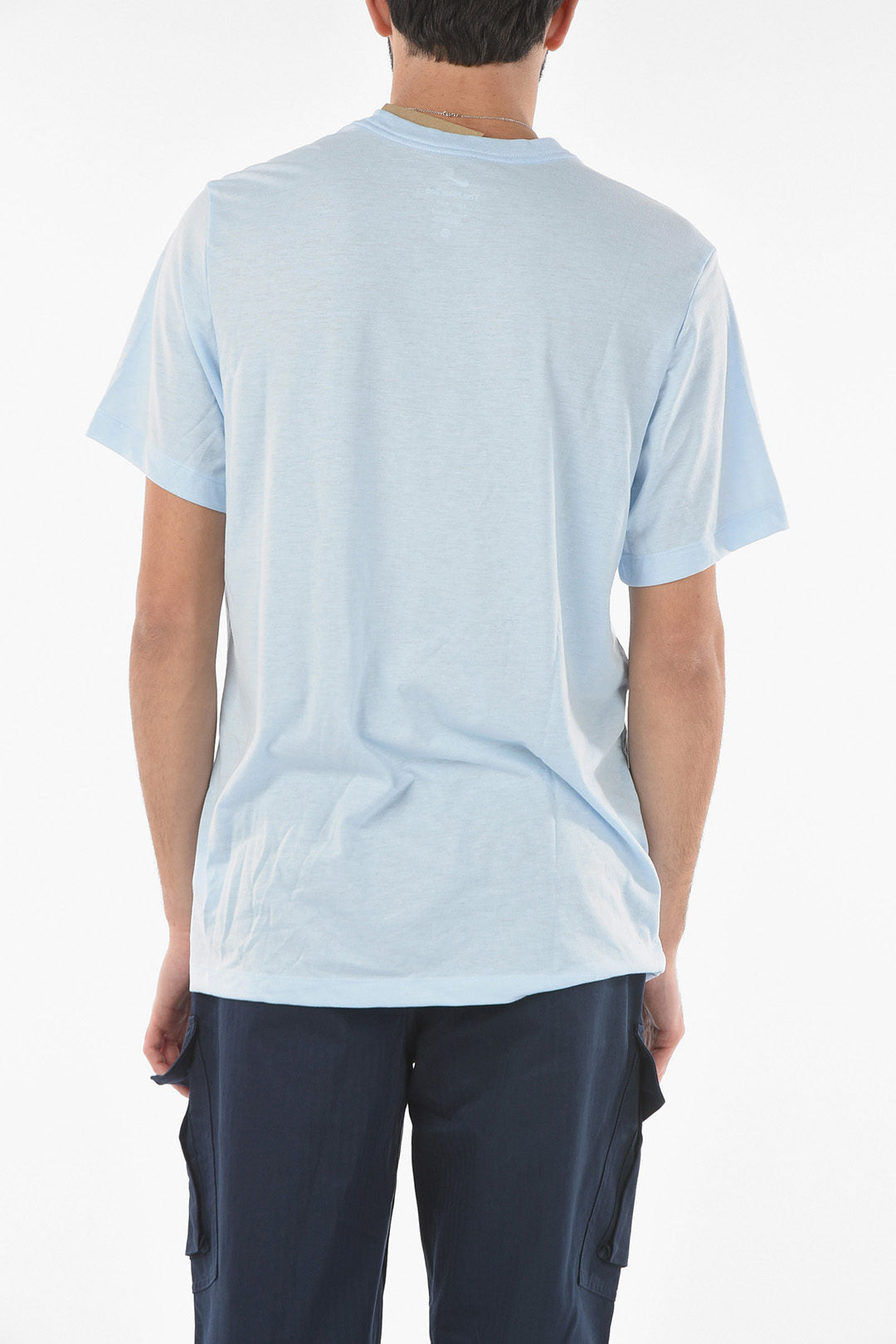 Nike 0750~Crewneck T-Shirt with Front Print, view 2