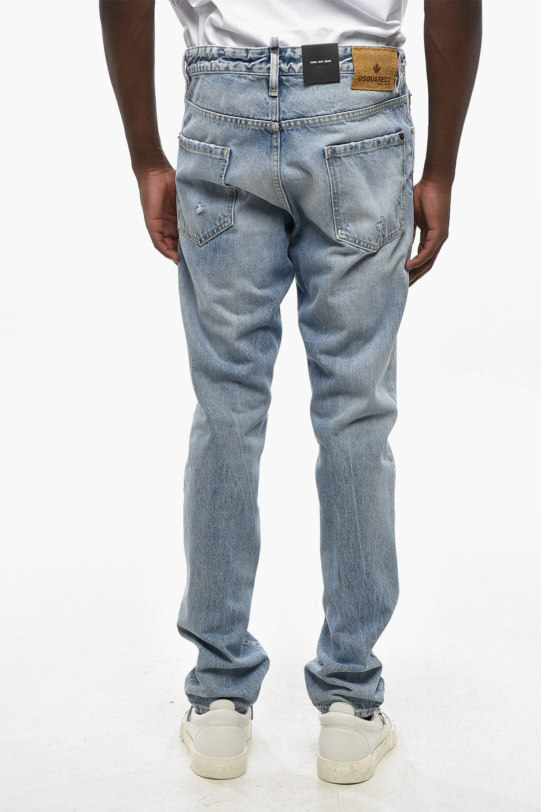 Dsquared2 0750~Light Wash Denim Jeans Cool Guy Fit 17cm, view 2