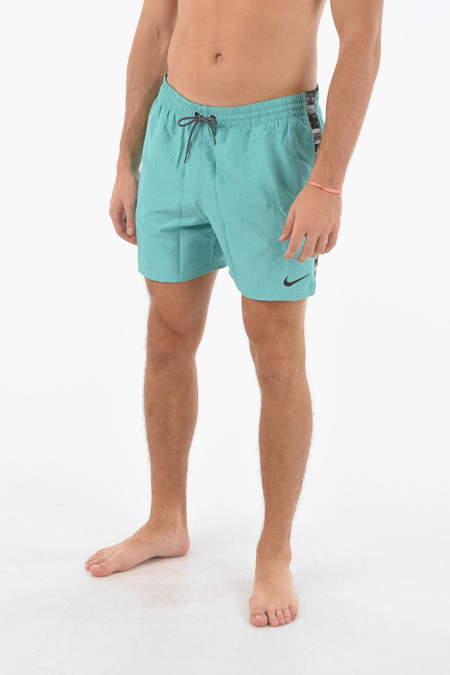 Nike 0750~SWIM Boxer Swim Shorts with Contrasting Logo Band