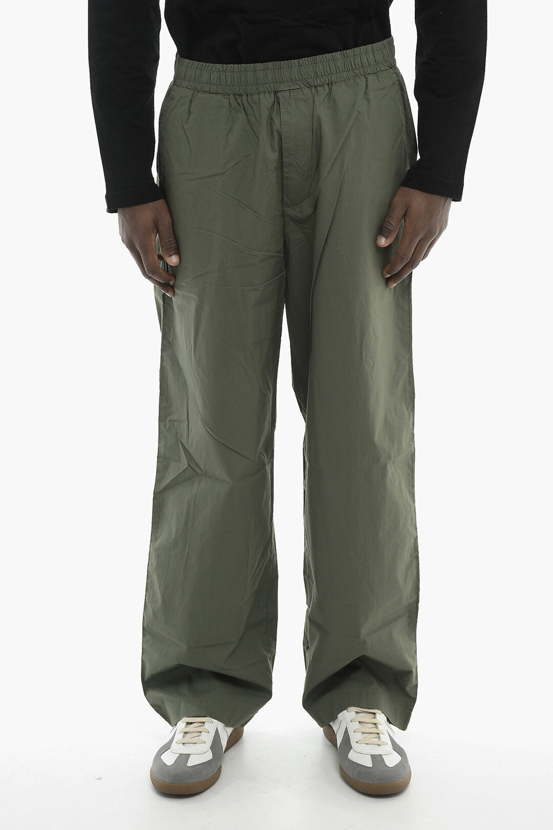 Diesel 0850~Lightweight Cotton Casual Trousers P-FERGY-E-OUT With Elastic Waistband