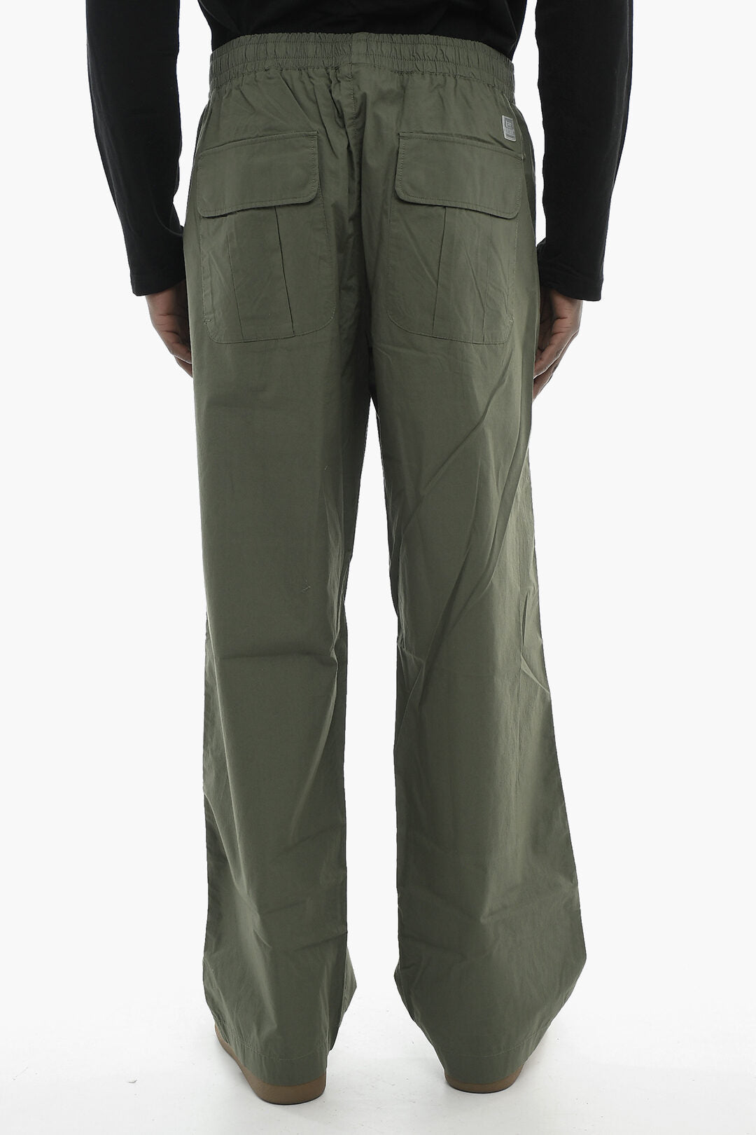 Diesel 0850~Lightweight Cotton Casual Trousers P-FERGY-E-OUT With Elastic Waistband, view 2