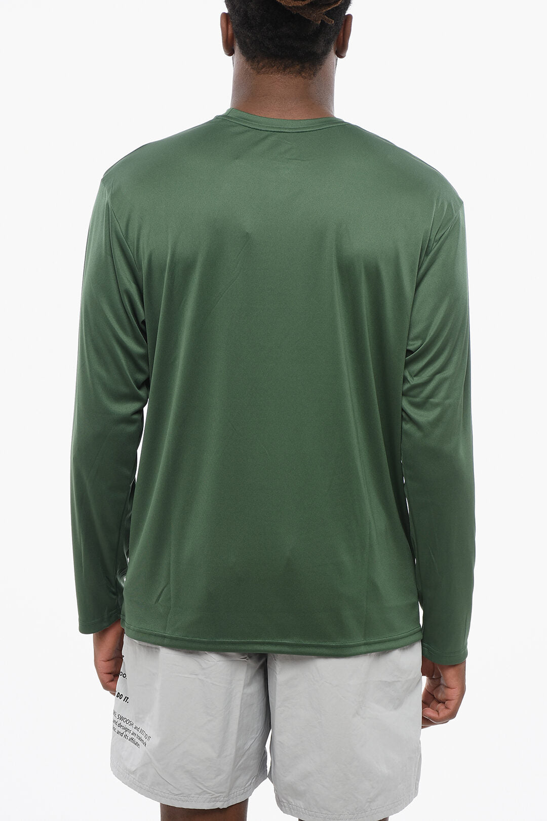 Nike 0850~SWIM Crewneck T-Shirt Dri-Fit Long-Sleeve
