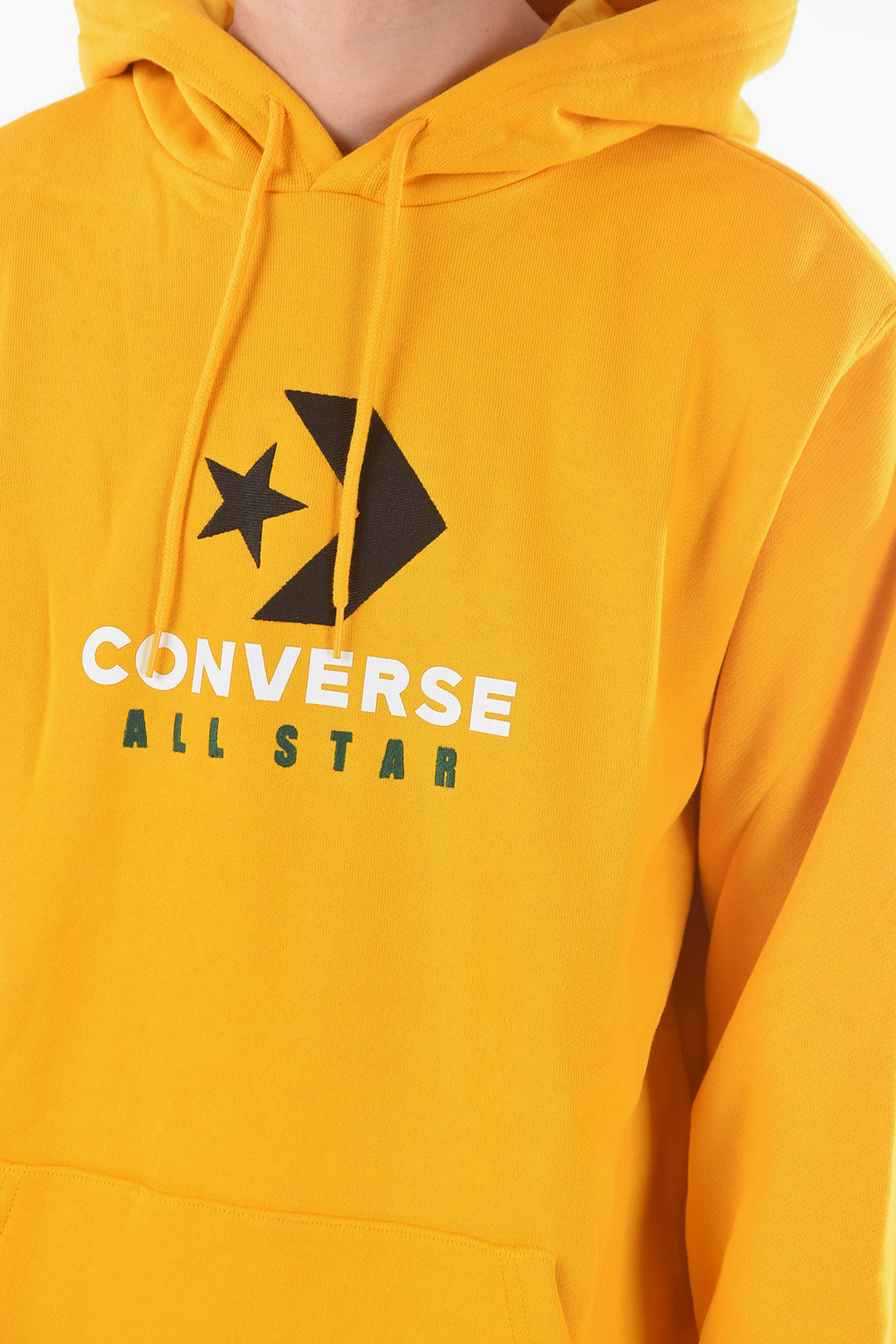 Converse 1000~ALL STAR Cotton Hooded Sweatshirt with Maxi Patch Pocket